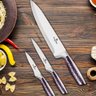 Jogo 3 Facas de Cozinha Purple Eclipse Berlinger Haus - 2