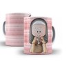 Caneca Santa Terezinha em Cerâmica 325ml Aa - 1