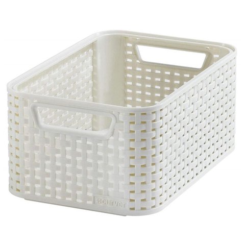Cesto Organizador Style 18l Off White Curver Keter 244822