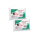 Ver imagem 1 de Travesseiro Látex Natural Ln1200 C/ Capa Percal 200 Fios Kit C/ 2 Un 45x65 - Duoflex