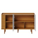 Ver imagem 3 de Aparador Buffet Jurerê Naturale Off White Matte - Colibri