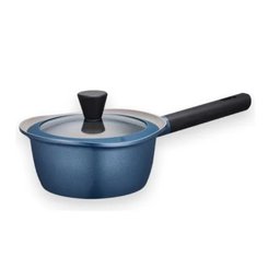 Panela Cerâmica Antiaderente - Roichen Indução Newtro - 18cm 1,8l - Azul - 2