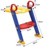 Assento Redutor Infantil com Escadinha Vaso Sanitário Lorben - 4