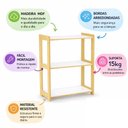 Ver imagem 5 de Estante Montessori Infantil MDF Organizadora Brinquedos Livros Quarto Brinquedoteca 75cm