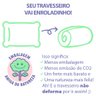 Kit 2 Travesseiros Fibra Siliconada Antialérgico Macio 45x65cm Bf Colchões - 4