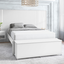 Ver imagem 4 de Baú para Quarto com Rodizios Samir Branco