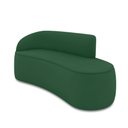 Ver imagem 1 de Sofá 3 Lugares Orgânico 180 Cm Morgan Veludo Verde D03 - D’Rossi
