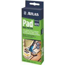 Refil de Pad para Pintura Deck Madeira Verniz | Atlas - 6