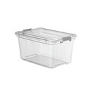 Ver imagem 1 de Kit 3 Caixas Plásticas Organizadoras 50l, 35l, 27l Transparente