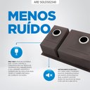 Ver imagem 4 de Kit Cuba Dupla Gourmet com Acessórios Solo 50x25x40 e Válvulas e Escorredor e Tampas Decorativas Are