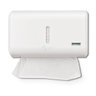 Kit 02 Dispenser Toalheiro Porta Papel Toalha Interfolha Urban Compacto Branco - 2