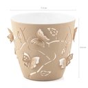 Ver imagem 4 de Kit Vasos de Plantas Flores 3 Cachepots Decorativos P M G Floreira de Mesa Plástico Plasvale