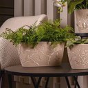 Ver imagem 7 de Kit Vasos de Plantas Flores 3 Cachepots Decorativos P M G Floreira de Mesa Plástico Plasvale