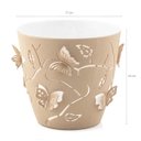 Ver imagem 3 de Kit Vasos de Plantas Flores 3 Cachepots Decorativos P M G Floreira de Mesa Plástico Plasvale