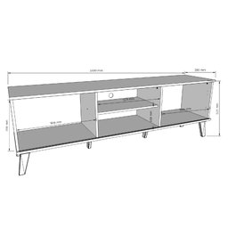 Rack para Tv Ate 65'' Polegada Denver - Peternella - 2