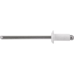 Rebite Alumínio Branco 4,0x12mm 412 com 1000 Peças - Vonder - 2