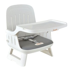 Cadeira Portátil de Alimentação Burigotto Kiwi de 6 Meses até 15 Kg Polar Branco