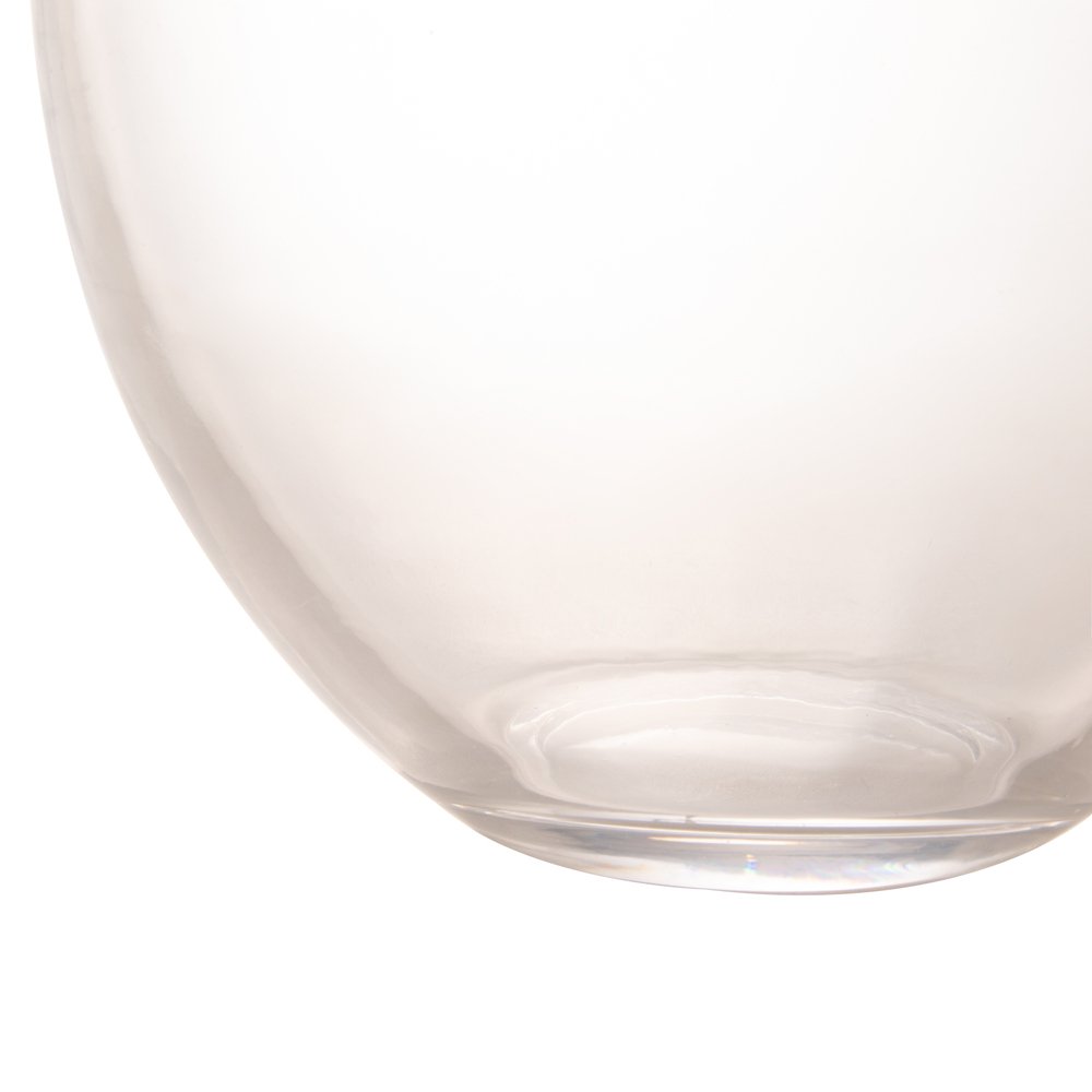 Saladeira de Cristal Coração Transparente 21cm Lyor - 4