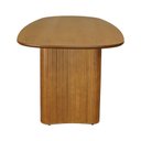 Ver imagem 4 de Mesa de Jantar Organik Tampo Laminado Cinamomo 180x90cm - Amêndoa/madeira