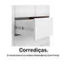 Cômoda Encanto com 4 Gavetas e 1 Porta Permóbili Nature/Branco - 6