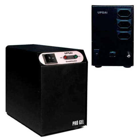 Estabilizador de Voltagem Pro Gel 3 2000va Bivolt/120v - Upsai