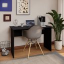Ver imagem 2 de Mesa Retangular New City Pé Painel 120 cm Preto Gebb Work