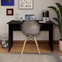 Ver imagem 1 de Mesa Retangular New City Pé Painel 120 cm Preto Gebb Work