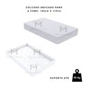 Ver imagem 7 de CAMA BAIXA PARA COLCHÃO 185X110 M484.B (CASA, PRAIA, CAMPO) MUNDI MOVEIS