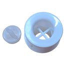 Ver imagem 2 de Válvula Plástica Branca 7/8 para Pia Sintética Comum:branca