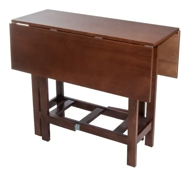 Conjunto Dobrável Prática 4 Cadeiras Quadrado Imbuia Bar Cozinha - 4