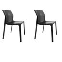 Ver imagem 1 de Kit 2 Cadeiras Laryssa Preta Reforçada - Construmarcas