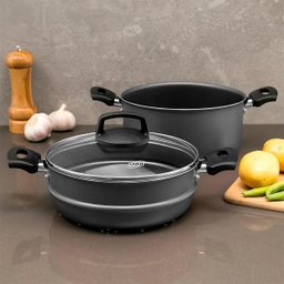 Panela a Vapor Cozivapor N 20 3 em 1 Antiaderente 3,2 L Grafite Mta - 5