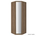 Ver imagem 1 de Guarda Roupa Modulado 01 Porta Vidro Canto Obliquo 245cm Setiba