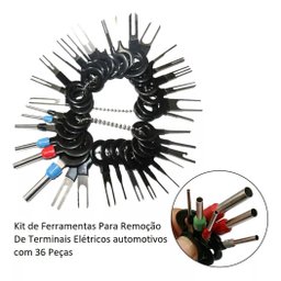 Kit Ferramenta para Remoção de Terminais Elétricos 36 Peças - 4