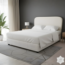 Ver imagem 4 de Cabeceira de Cama Box Casal 140cm Orgânica Branco - Corino