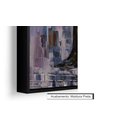 Ver imagem 5 de Quadro Decorativo Abstrato Canvas Moldura Filete Guarda Chuva Proteção Flor Gg