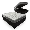 Ver imagem 1 de Cama Box com Baú Viuvo + Colchão Viuvo ISO 100 D33 (128x188x58) - Ortobom
