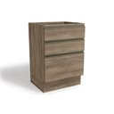 Ver imagem 1 de Balcão de Cozinha Maxxi G743 3 Gavetas s/ Tampo 60cm Nogal - Kappesberg