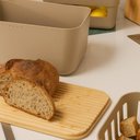 Ver imagem 2 de Porta Pão com Tampa Migalheira Caixa Alimentos 33cm Doces Salgados ou Organizador