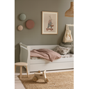 Ver imagem 2 de Bicama Bella com Auxiliar Branco – Funcional e Perfeita para Quarto Infantil ou Juvenil