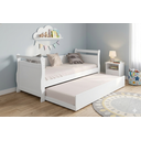 Ver imagem 1 de Bicama Bella com Auxiliar Branco – Funcional e Perfeita para Quarto Infantil ou Juvenil