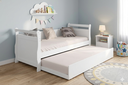 Ver imagem 1 de Bicama Bella com Auxiliar Branco – Funcional e Perfeita para Quarto Infantil ou Juvenil