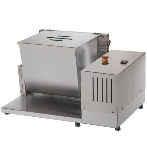 Misturador de Carne Industrial Malta Elétrica 15kg Aço Inox Misturadeira Bivolt 3101097
