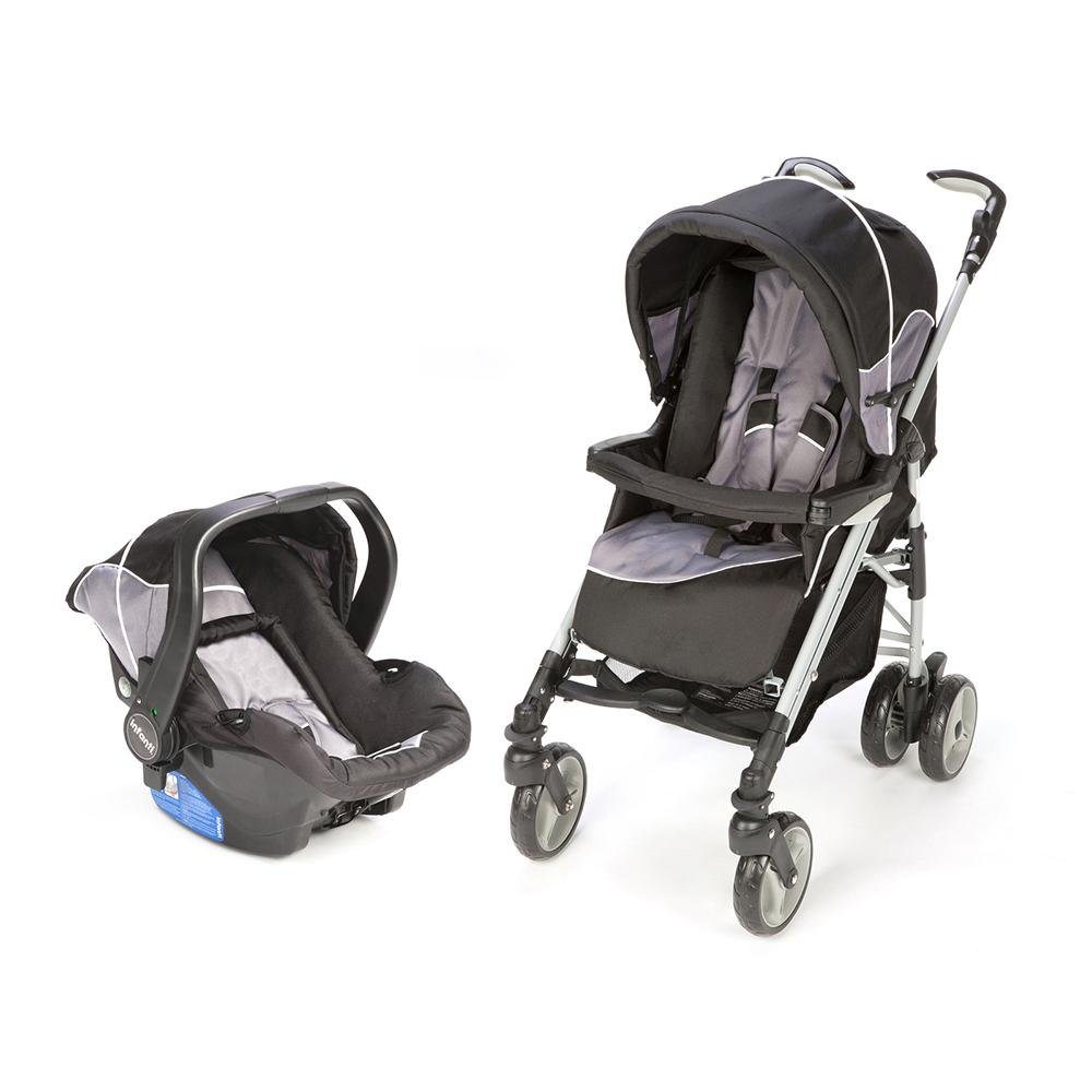 Travel System Perugia Infanti Grafito | MadeiraMadeira