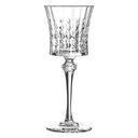 Ver imagem 1 de Kit 6 Taça Lady Diamond Vinho 20x8x8cm 190ml Cristal Transparente