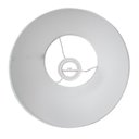 Ver imagem 3 de Cúpula de Abajur 19x28x16cm Tecido Algodão Soquete Importado Ref 20A
