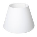 Ver imagem 1 de Cúpula de Abajur 19x28x16cm Tecido Algodão Soquete Importado Ref 20A