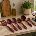 Ver imagem 2 de Jogo de Utensílios Tramontina Ability em Nylon Vermelho 6 Peças