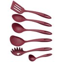 Ver imagem 1 de Jogo de Utensílios Tramontina Ability em Nylon Vermelho 6 Peças