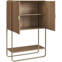 Ver mais imagens de Balcão Aparador Bar para Sala Industrial 2 Portas 90cm Alek A03 Hanover Dourado - Lyam Deocr